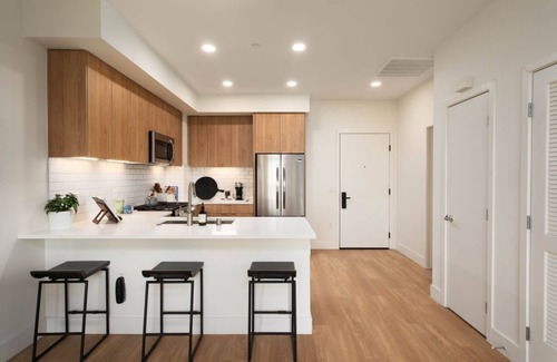 Burlingame Condo | Modern 1BR Condo at One Adrian w Pool