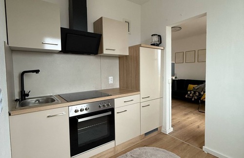 Zschopau Apartment | Modern 2-room-apartment, central, stylish, WLAN, parking lot, ideal for 4 pers.