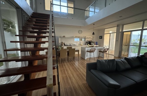 Sibulan Villa | Modern 2-story beach house retreat with amazing view and privacy.
