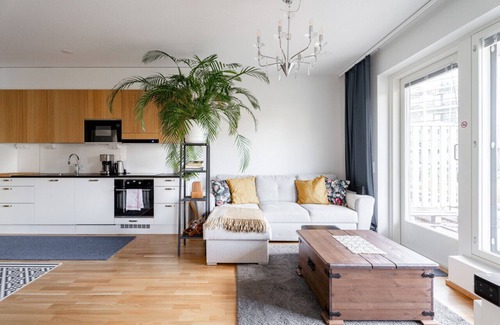 Tampere Apartment | Modern 2BR Apt. with Sauna, Terrace & Free Parking - Hosted by 2ndhomes