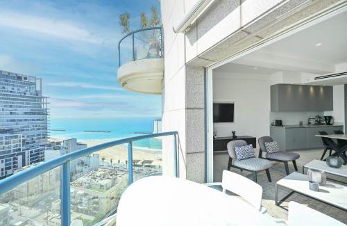 Tel Aviv Promenade Apartment | Modern 2BR Condo with Sea Views at Isrotel by HolyGuest