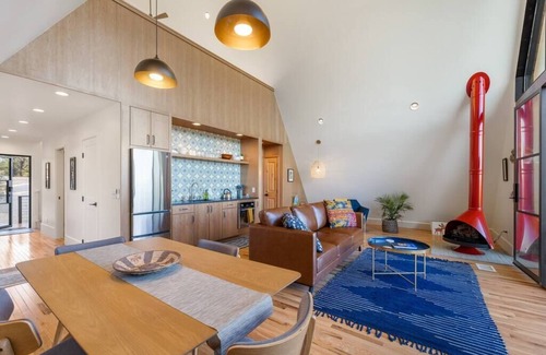 Wimberley House | Modern Aframe Tucked in Nature with Hot Tub & View