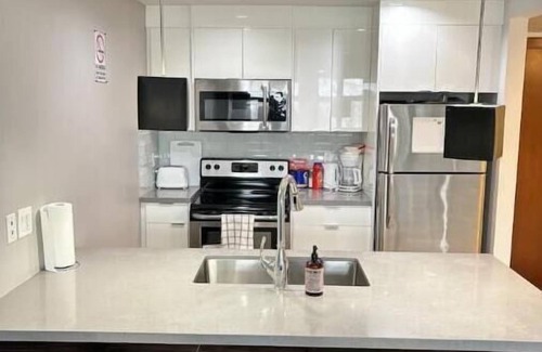 Bow Riverfront Apartment | Modern and Charming one bedroom Apartment Calgary downtown #503