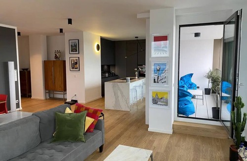 Gallus Apartment | Modern apartment near the Fair and Central Station