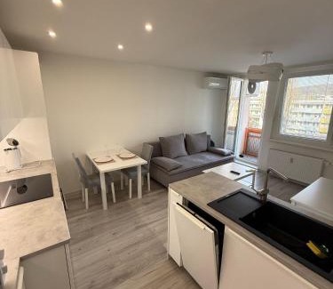 Karlova Ves Apartment | Modern apartment near City Center with easy transport access