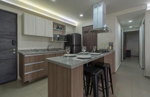 Tlajomulco de Zuniga Apartment | Modern Apartment with Terrace and Pool Access