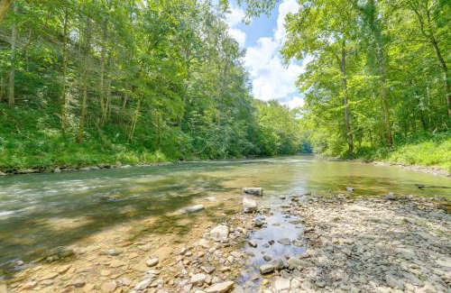 Dryden House | Modern Appalachian Vacation Rental with River Access