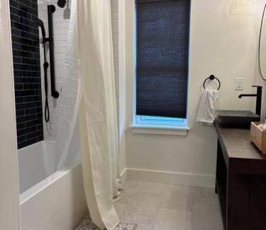 North Weymouth House | Modern bedroom in Weymouth with private bath