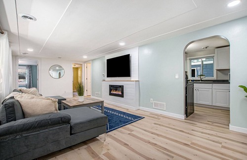 Norton Shores House | Modern Bungalow Home Near Lake Michigan & Parks