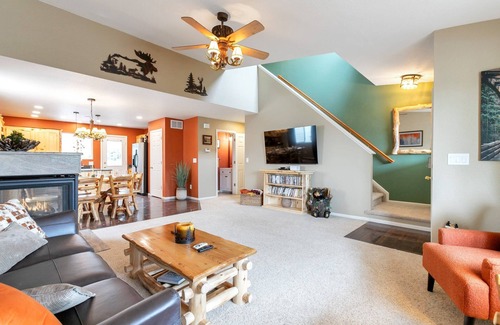 Littleton House | Modern Cabin Vibe, With great back yard to relax in. New furnishings and hot tub