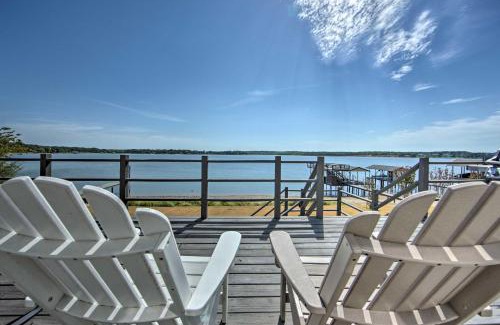 Log Cabin House | Modern Cedar Creek Lake Retreat with Panoramic View!