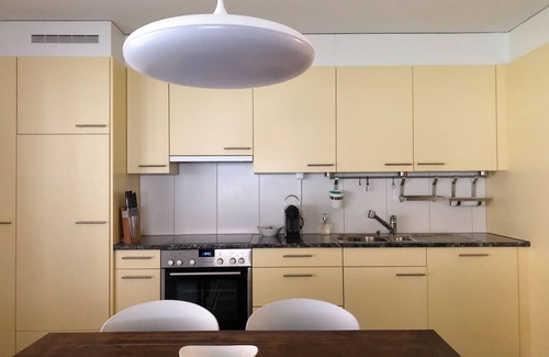 Lauterbrunnen Apartment | Modern Comfort and Convenience with Big Terrace & Parking