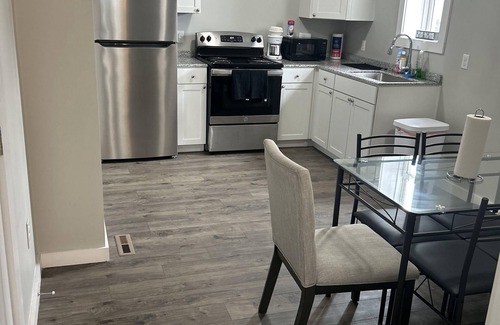 Oswego Apartment | Modern Comforts: Discover the Best of Oswego from Our Stylish Retreat!