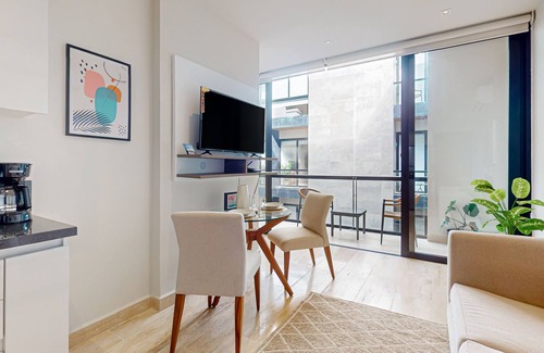 Centro Apartment | Modern condo with rooftop pool, plunge pool, gym, & balcony