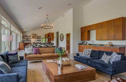 Berrien Springs House | Modern Country Home with Pool, Hot Tubs & Fire Pit - close to wineries & beach