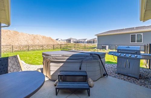 Rapid City House | Modern Hills Home-Hot Tub