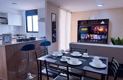 Surquillo Apartment | Modern Loft 2 BR with Balcony near Miraflores
