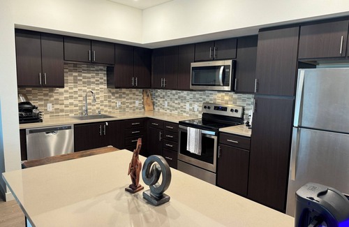 Central San Mateo Apartment | Modern Lux 1-Bedroom Chock-Full of Amenities. Caltrain & SFO < 10mins