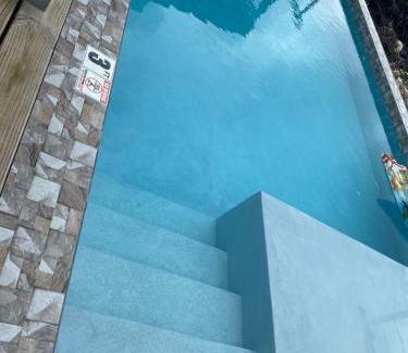 San Pedro Villa | Modern Luxe Villa With Pool and Steps to Secret Beach Sleeps 8