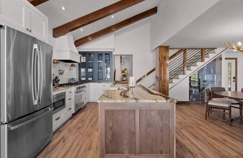 Mission Beach House | Modern Mountain Lake House