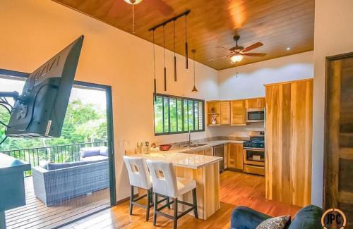 Platanillo House | Modern Mountain View Home by Nauyaca Waterfall