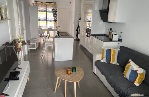 Los Cuarteros Apartment | Modern new apartment with swimming pool, near the sea and beach