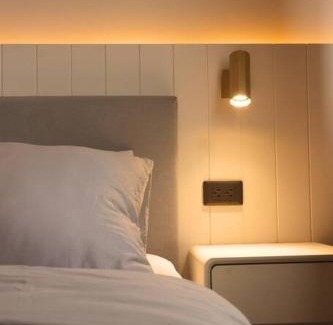 Bagumbayan Apartment | Modern Nordic 1 Bedroom Condo near Eastwood, Quezon City