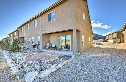Poncha Springs House | Modern Poncha Springs Townhome with Mtn Views!