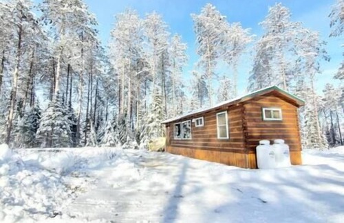 Malone Cabin | Modern Tiny Home - w/Hot Tub and mountain views Near Titus