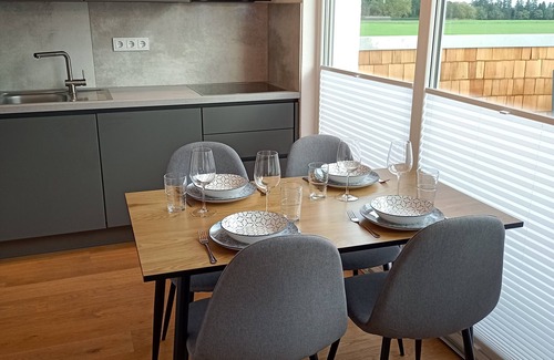 Taferrot Condo | Modern vacation apartment on the outskirts with direct proximity to nature