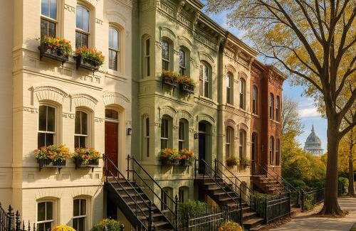 Stanton Park House | Modern Victorian Elegance - 5 Blocks to The US Capitol
