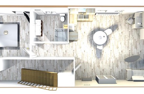 Oetzen Apartment | Moderne Ferienwohnung auf dem Kastanienhof Oetzen