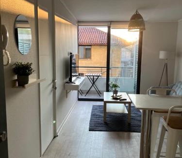 Nunoa Apartment | Moderno y acogedor depto cercano a Portal Ñuñoa y Estadio Nacional