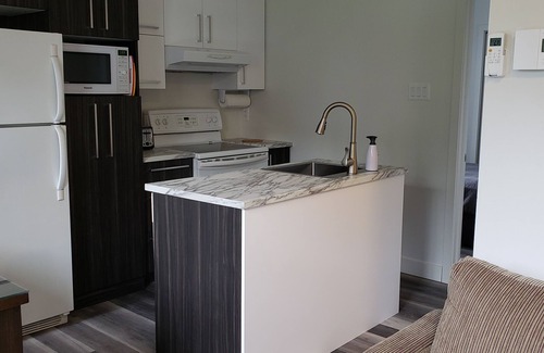 Chicoutimi Apartment | Mon refuge Chic-urbain, 1 bedroom downtown Chicoutimi