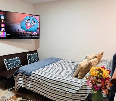 Santiago de Surco Apartment | MONTERRICO POLO APARTS #8 - Dpto de 2 camas Frente Embajada de USA con AC