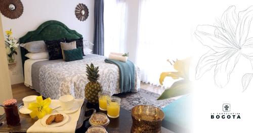 La Candelaria Apartment | MONTFORT Suite Royale Stylish Location with View to Bogotá's historical Church