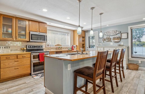 Monticello House | Monticello Vacation Rental with Private Boat Dock!