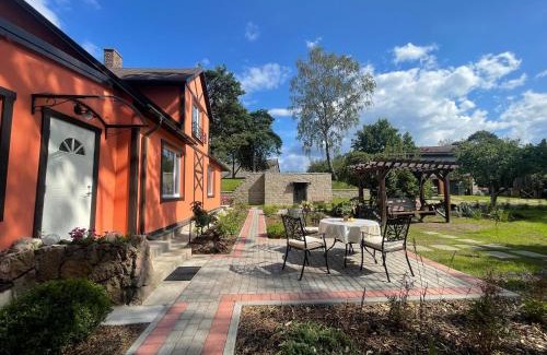 Bigaunciems House | More Holiday Cottage M, 85 meters to the beach with large garden