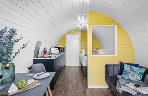 Wells Cabin | Morgan Sweet, Apple Tree Glamping - a chalet that sleeps 2 guests in 1 bedroom