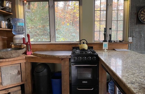 Stanton Cabin | MossRock: A Wonderfully Secluded Off Grid Rustic Cabin