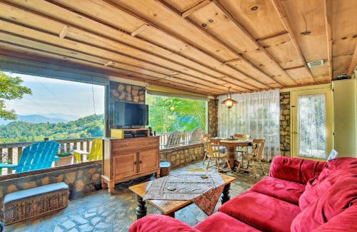 Fontana Dam House | Mountain Cottage with Views Near Tail of the Dragon!