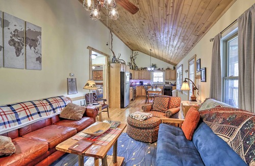 Andrews Cabin | Mountain Getaway w/Pond, Grill, & 2 Fire Pits!