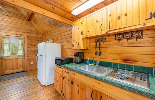 Rileyville Cabin | Mountain Views, River Frontage & HotTub + Country!