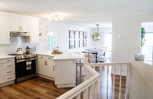 North Glenmore House | Mountainside Oasis - Pool, Hot Tub, Yard, Views & Fire Pit!