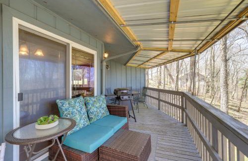 Wolf Laurel House | Mountaintop Mars Hill Cabin with Wraparound Deck!