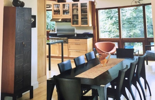 Shattuckville House | Mountaintop Modern Home, spacious living areas, outdoor venues & lovely vistas