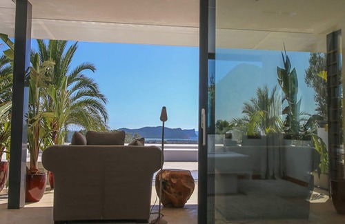 Sant Josep de sa Talaia Villa | My Rental Home - Villa Oliveira with private pool, sea view and garden
