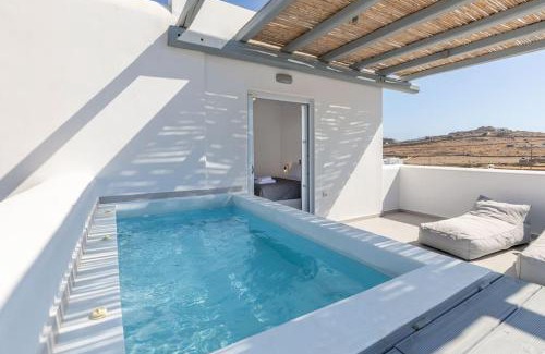 Xilokeratidi Apartment | Mykonos Luxury Home with Jacuzzi