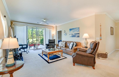 Red Hill Apartment | Myrtle Beach Condo with Community Perks