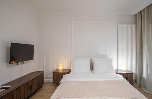 West Pomeranian Voivodeship Apartment | Nad Odrą Szczecin - luksusowy apartament z widokiem na Odrę, tarasem i klimatyzacją